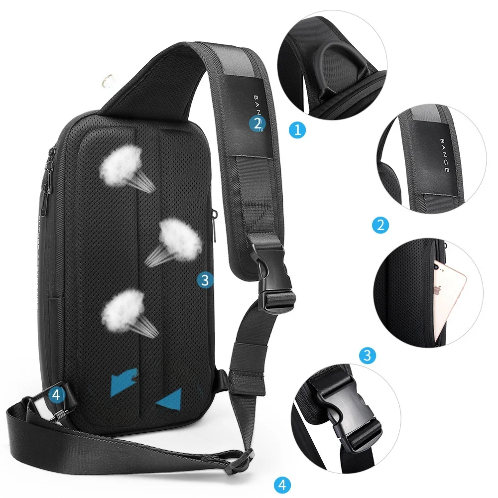 bange-men's-chest-bag-waterproof-casual-single-oulder-sling-bag-crossbody-bag-leisure-men's-bag-outdoor-travel-bapa