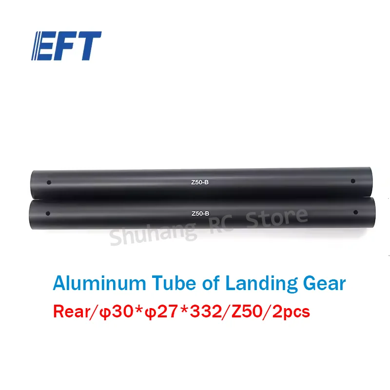 

10.05.10.0058 EFT Drone Aluminum Tube of Landing Gear Rear/φ30*φ27*332/Z50/2pcs for EFT Z50 Agricultural Sprayer Drone