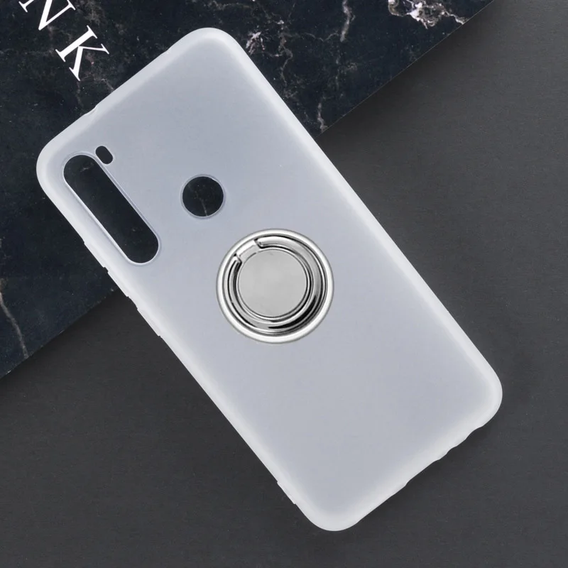 Для Xiaomi Redmi Note 8 2021 M1908C3JGG M1908C3JH задний кольцевой держатель-кронштейн чехол для телефона Мягкий силиконовый чехол из ТПУ на Note 8 2019
