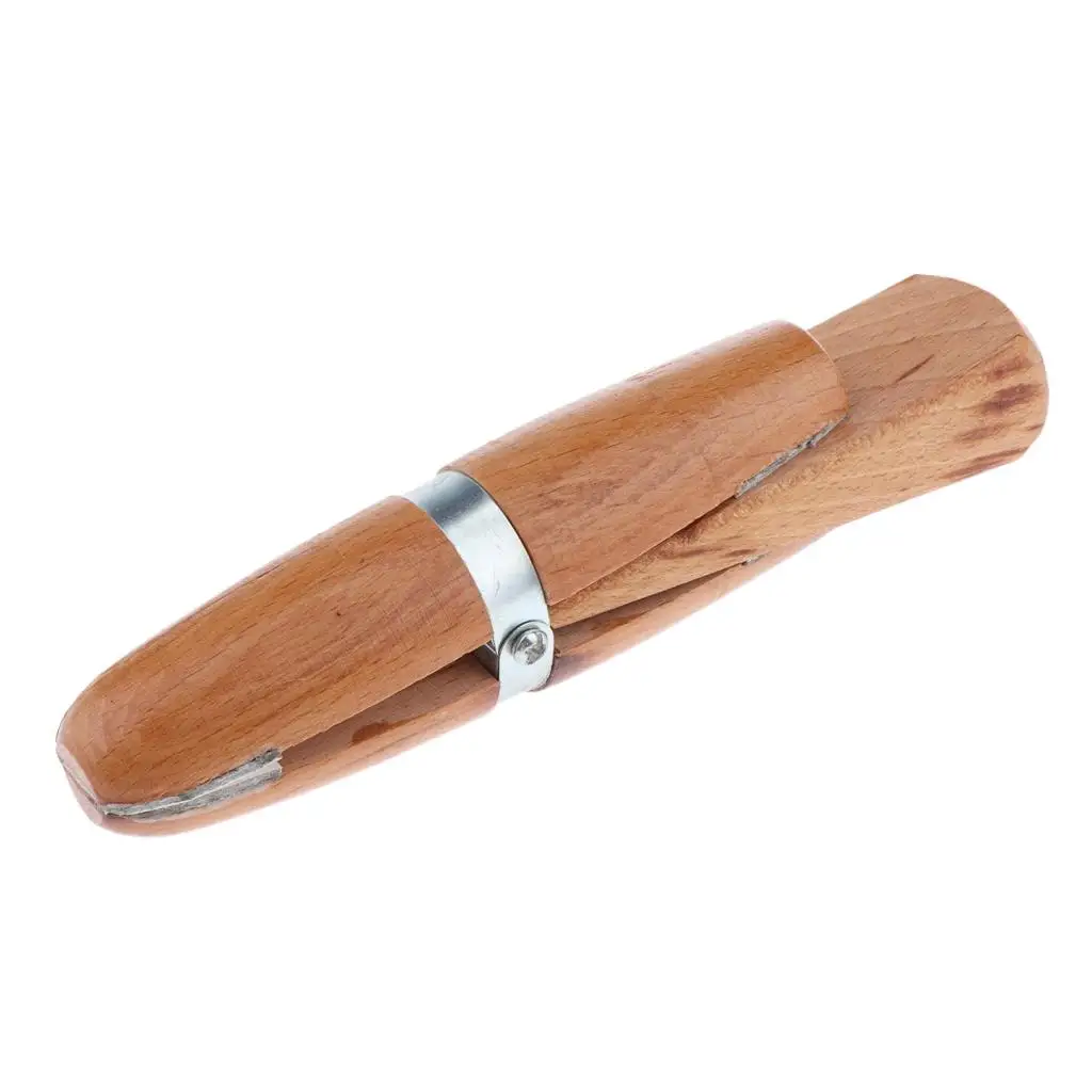 

Professional Wooden Ring Clamp Jewelers Clamp Wedge Leather Hand Tool