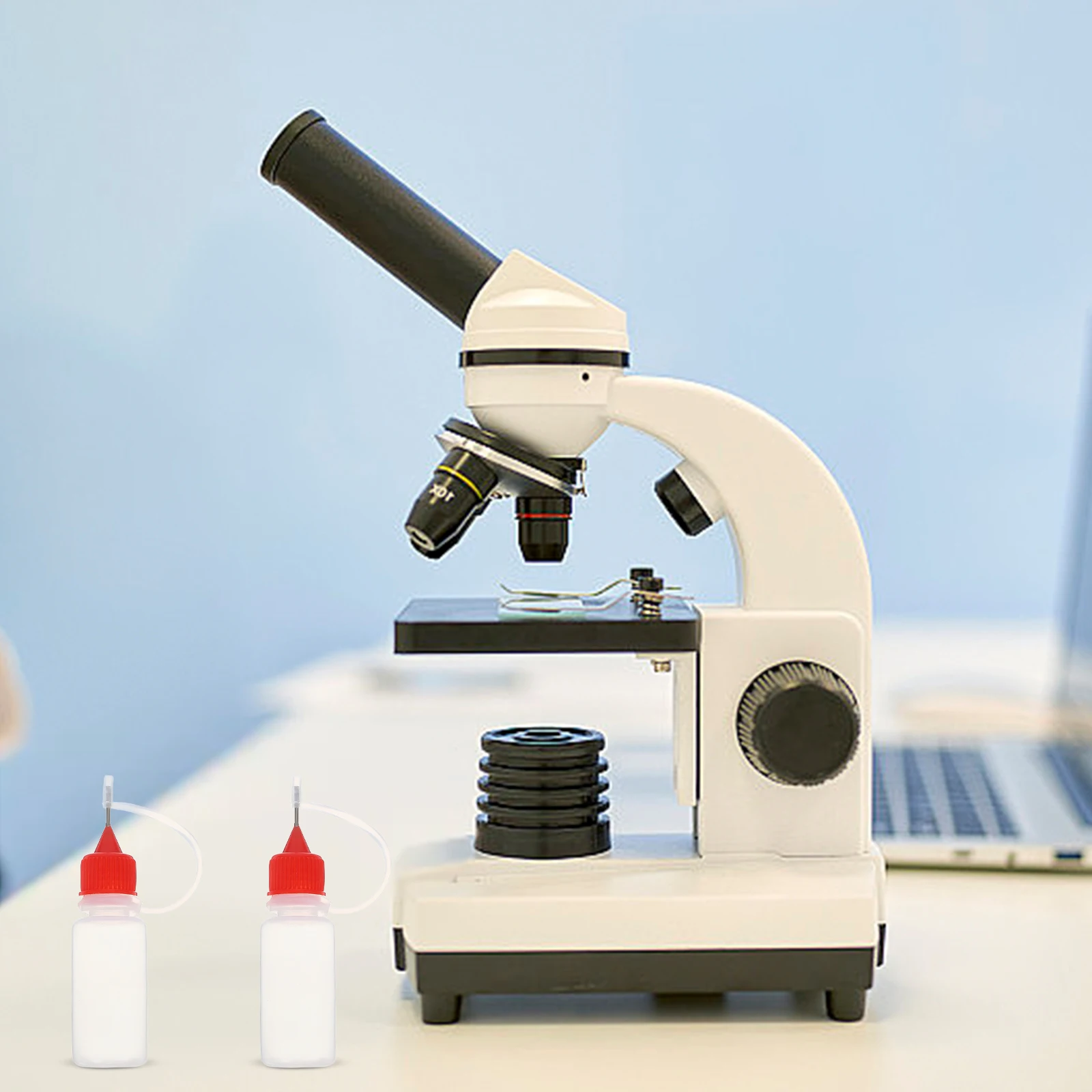 

10 pcs Plastic Squeeze Bottle With Needle Tips Precision Applicator For Glue Oil Lubricant Refillable Liquid Dropper Container