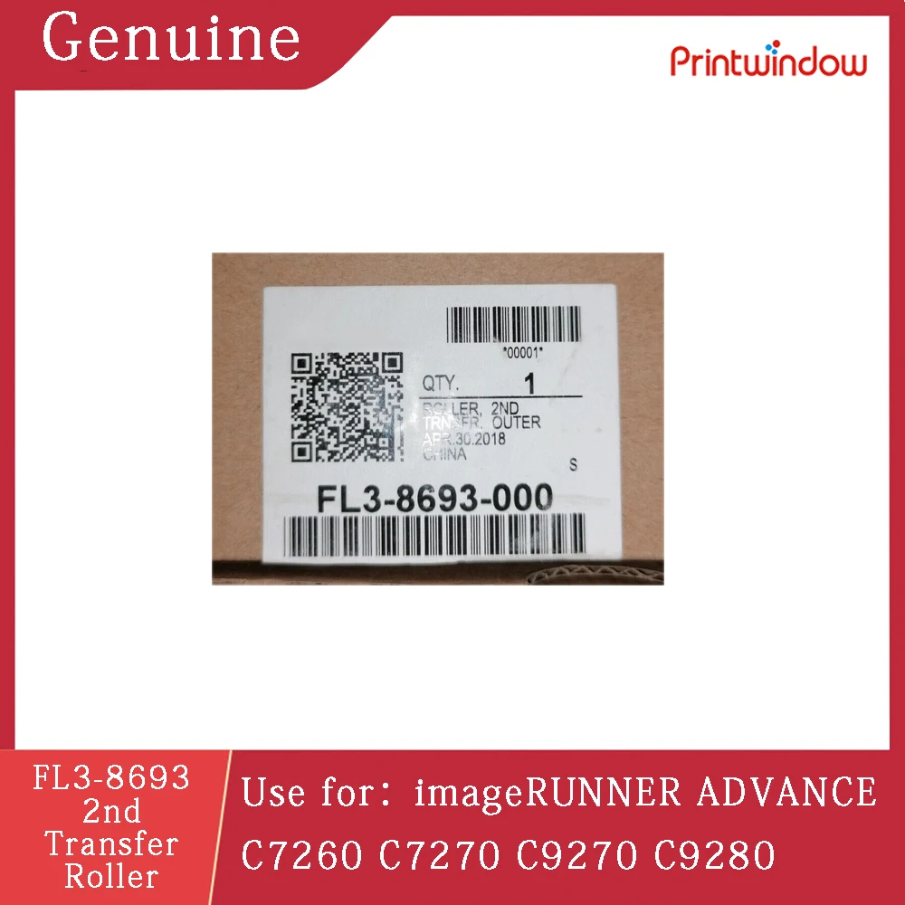 Genuine FL3-8693 2nd Transfer Outer Roller for Canon imageRUNNER ADVANCE C7260 C7270 C9270 C9280 FL3-8693-000