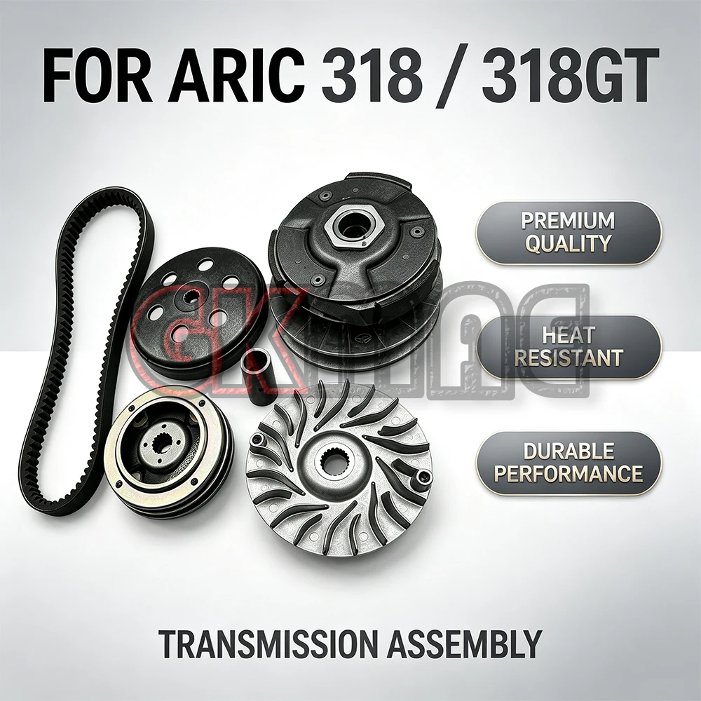 For ARIIC 318 GT LK250T LK300T Jinlang 318 Motorcycle Transmission Assembly Clutch Variator Drive Belt Roller Weights