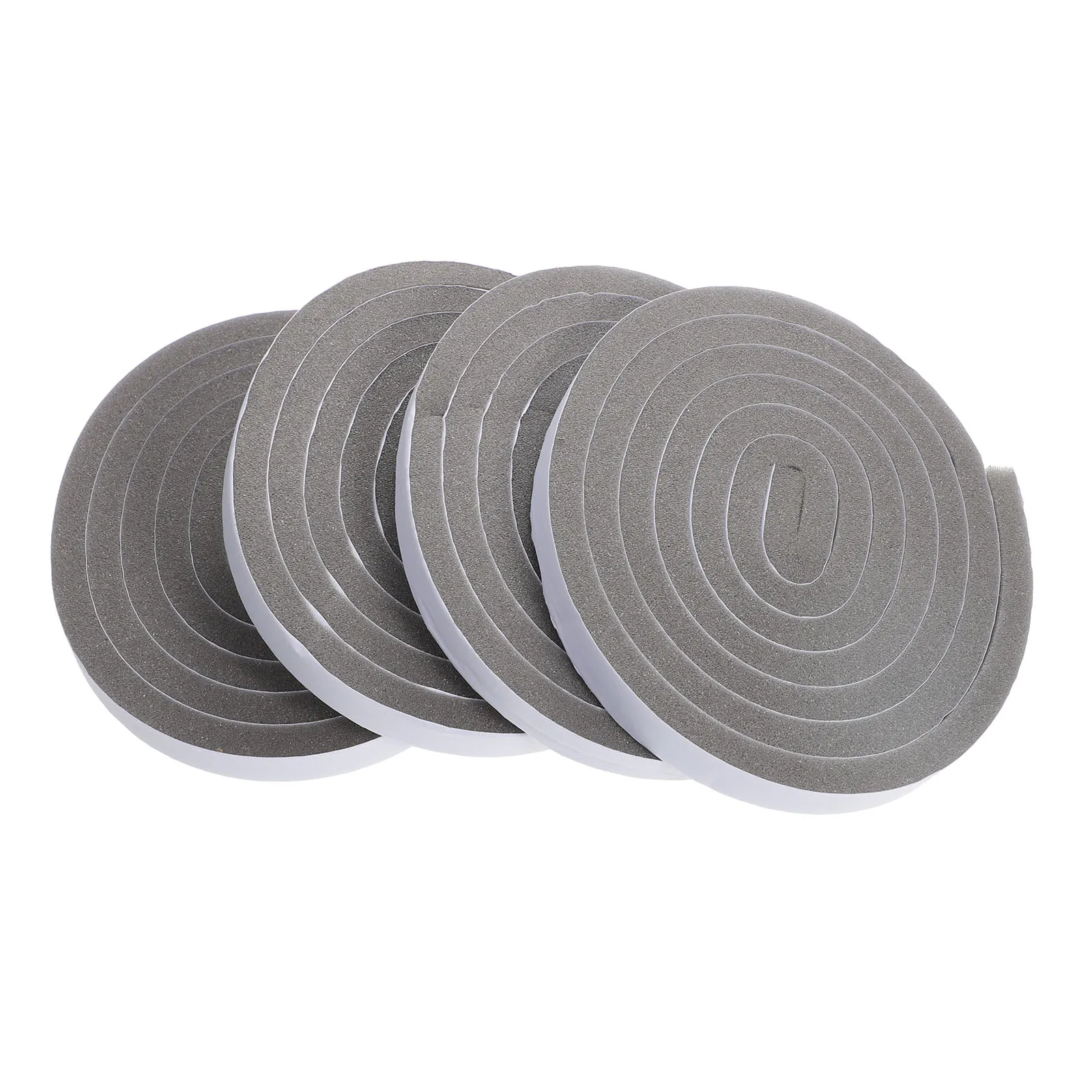

4 Rolls Self Adhesive Door Sealing Strip Window Dustproof Soundproof EVA Foam Material Hardware