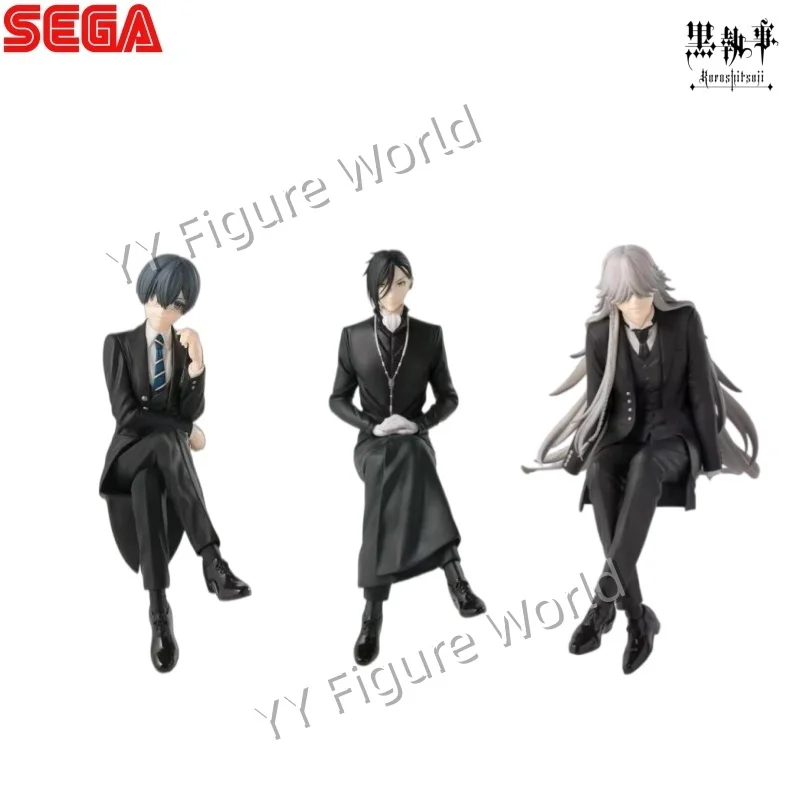 Figura de Anime Original de SEGA Black Butler: Ciel Phantomhive y Sebastian Michaelis Under Taker