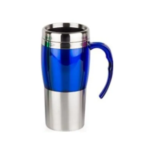 Penguin 0.45 Liter Color Mug Cup Thermos-Blue