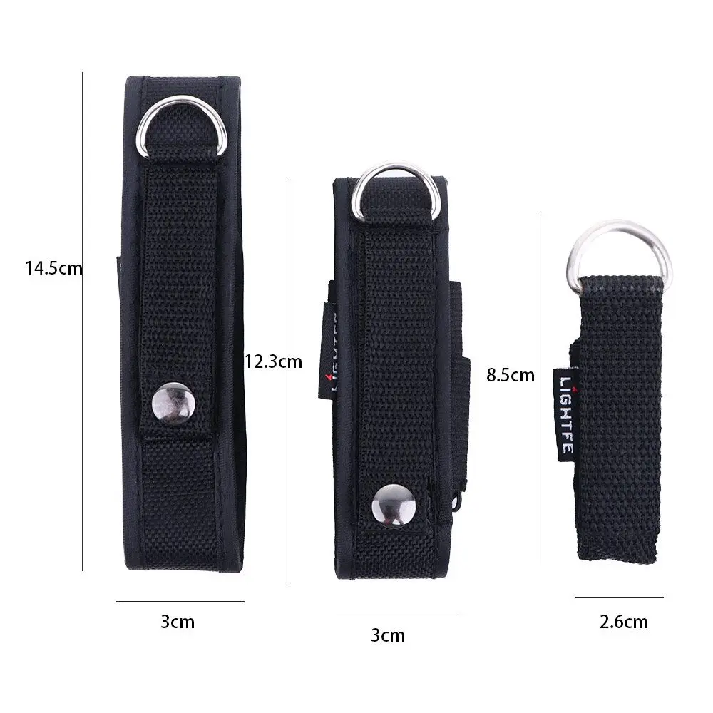 Molle LED Camping Hunting Outdoor  Tools Nylon Waist Pack Flashlight Belt Holder Flashlight Pouch LED Torch sleeve