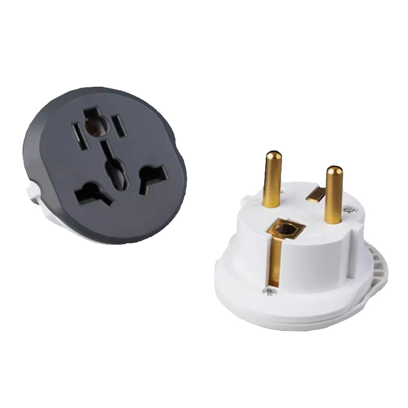 

2025 European Standard Travel Plug Adapter Converter Safe Voltage Conversion Socket for International Use