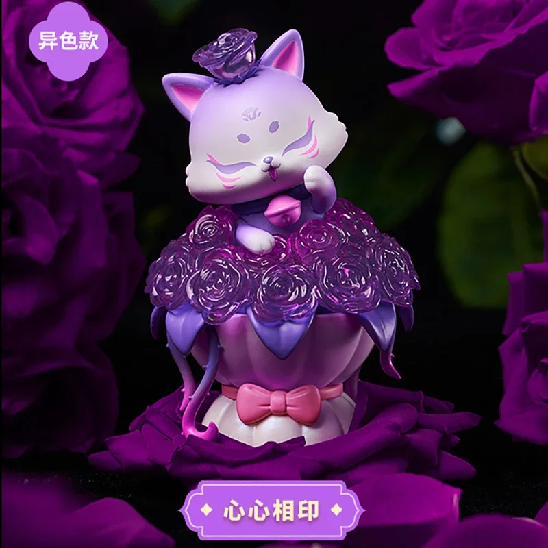 

Ancient Nine Fox Rose Fairy Series Blind Box Toys and Hobbies Kawaii Action Anime Mystery Figure Caixas Supresas Birthday Gifts