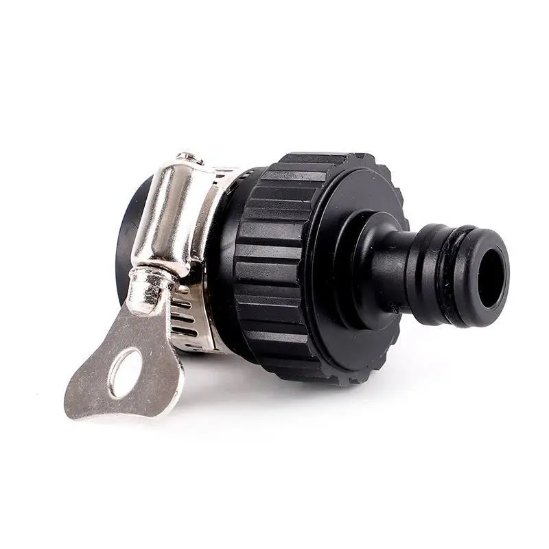 2pcs Durable Universal Water Faucet Adapter Plastic Hose Quick Connect Fitting For Car Wash Garden Irrigation