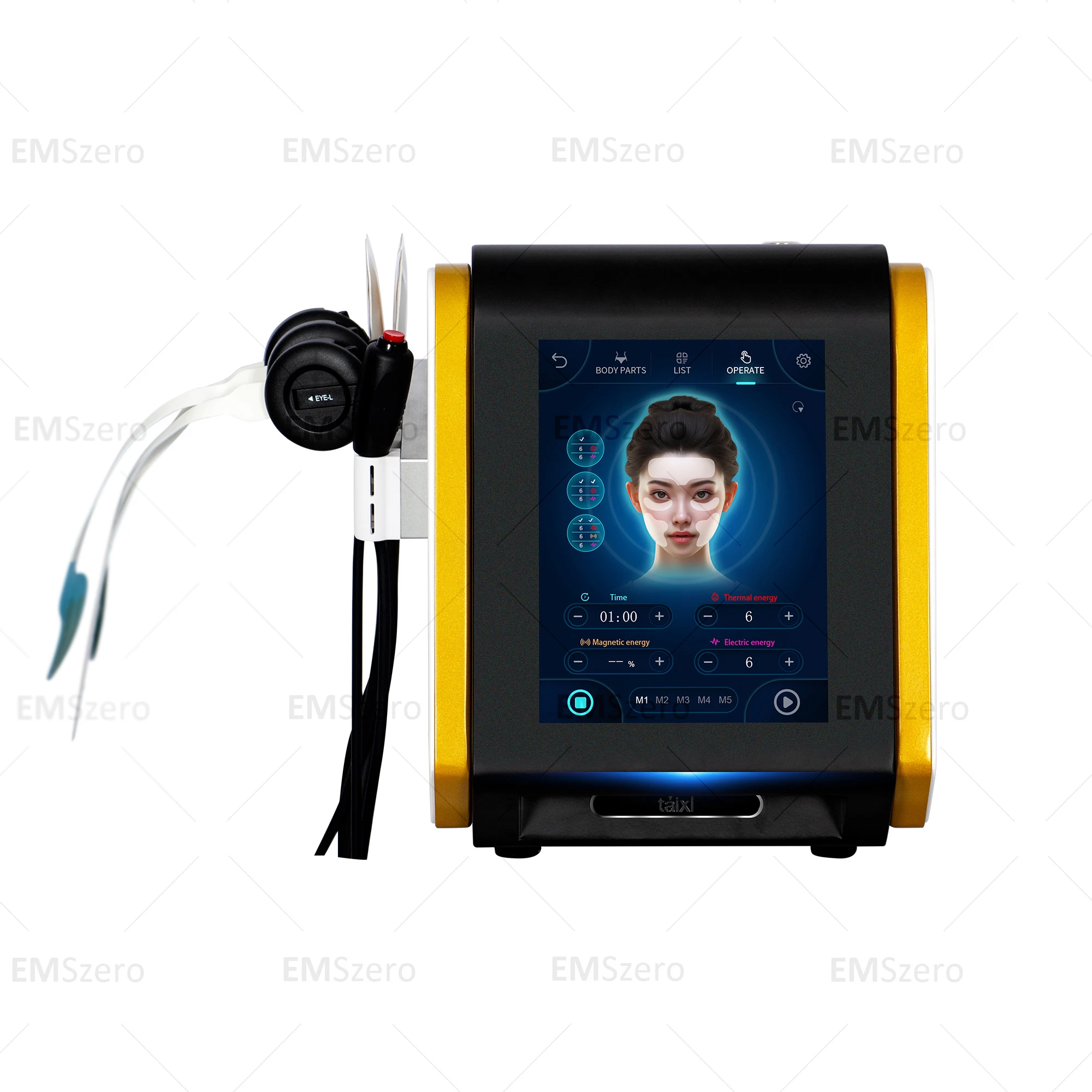 EMSzero PE FACE เครื่อง slim Face Lift ผิวหน้ากระชับเครื่องยกแม่เหล็กไฟฟ้าลดริ้วรอยหญิง