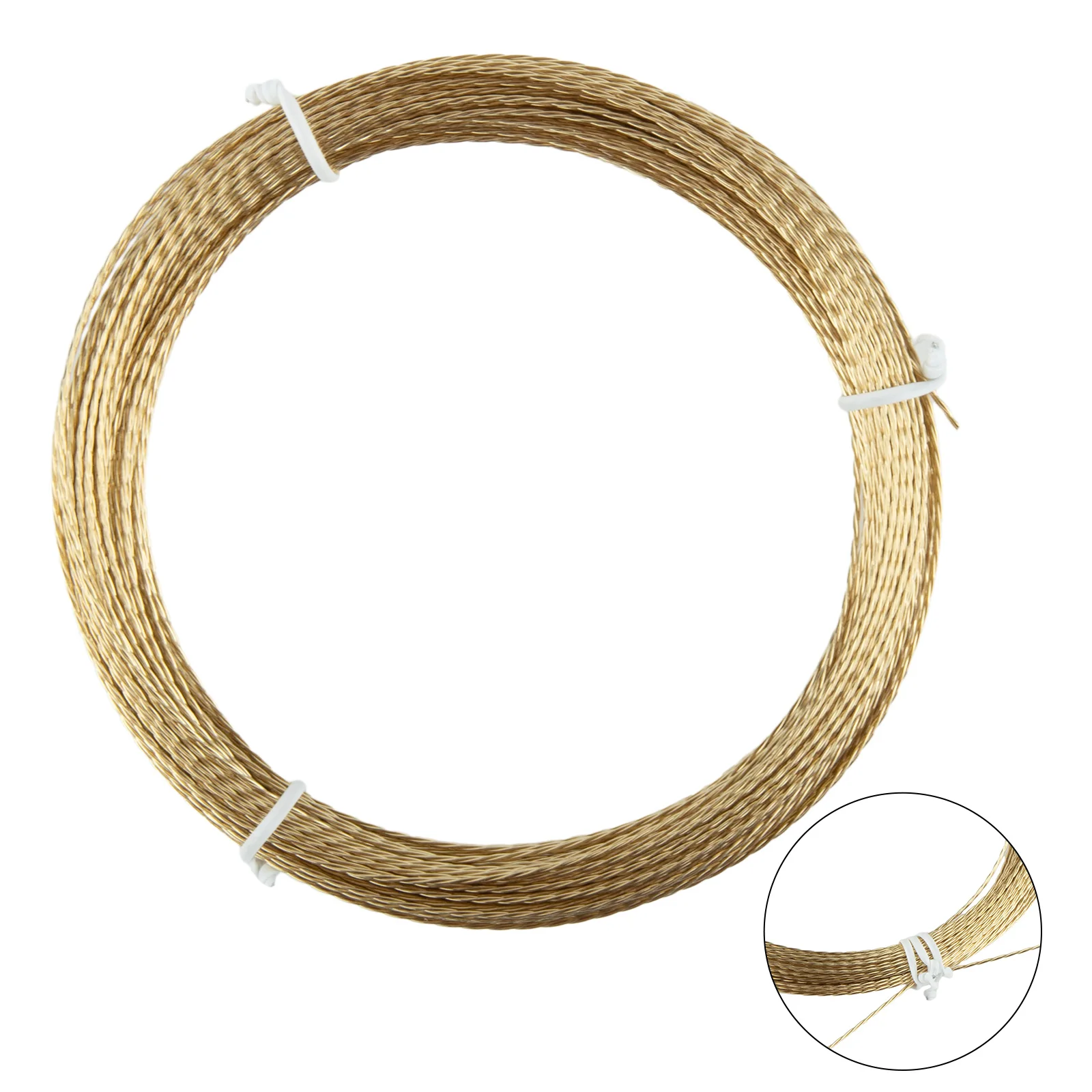 Braiding Line Windshield Wire Rope Gold Braided Wire Golden Wire Rope Windscreen Glass Windshield Cut-Out Wire