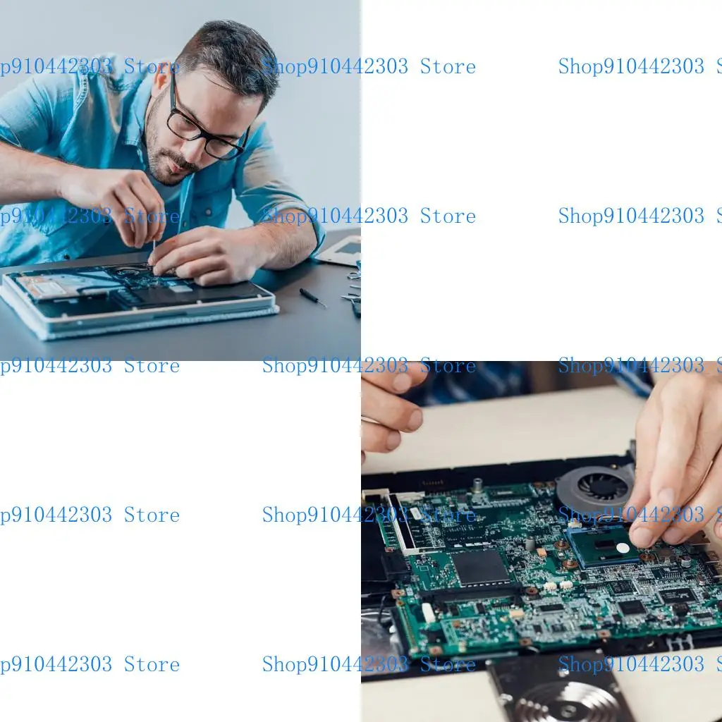 

L4MD Replacement CPU Cooling Fan Notebook Cooling Metal Heat Dissipation Fan for 16-AB 5V Laptop Notebook Accessories