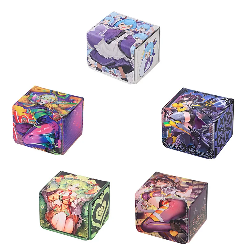 

Yu-Gi-Oh! New Card Storage Box S:P Little Knight Dragonmaid Zeami series Beautiful Girl Collection Card Box Festival gifts