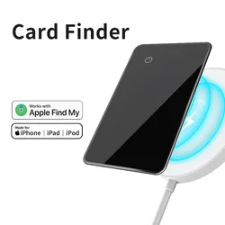 Wireless charging Apple MFi Card Finder Wallet tracker Finder Find My Tag Air Tag Tracker Locator Finder for Iphone bluetooth