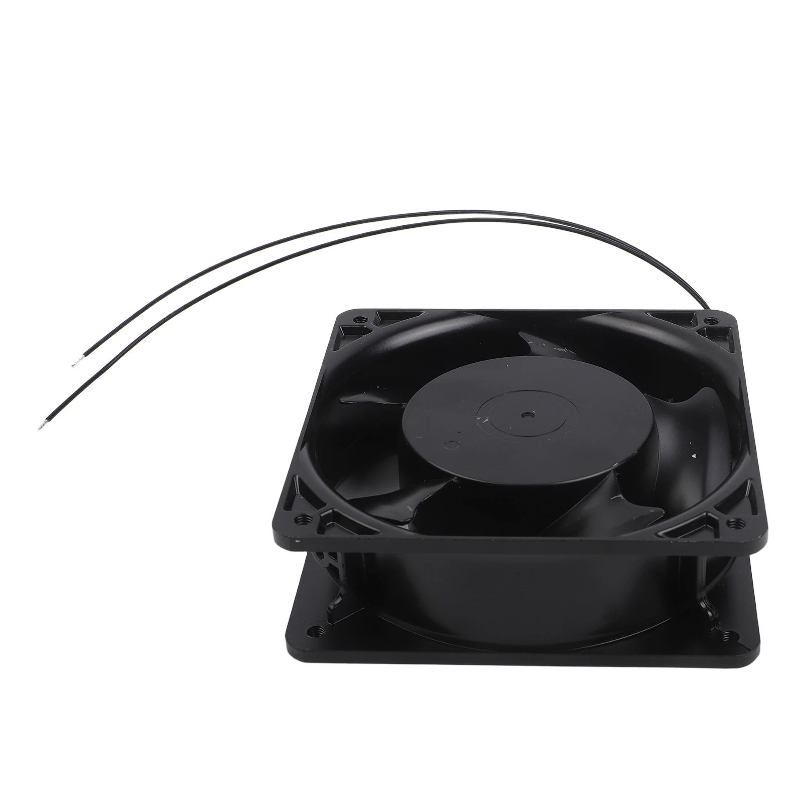 Compact Fan For Heating System Compact Fan Thermal Fan Color Black Fireplace Fan Efficient Airflow Compact Design