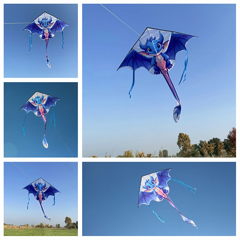 free shipping dragon kites flying toys for children kite line professional kite weifang kite store kitesurfing kite wind power