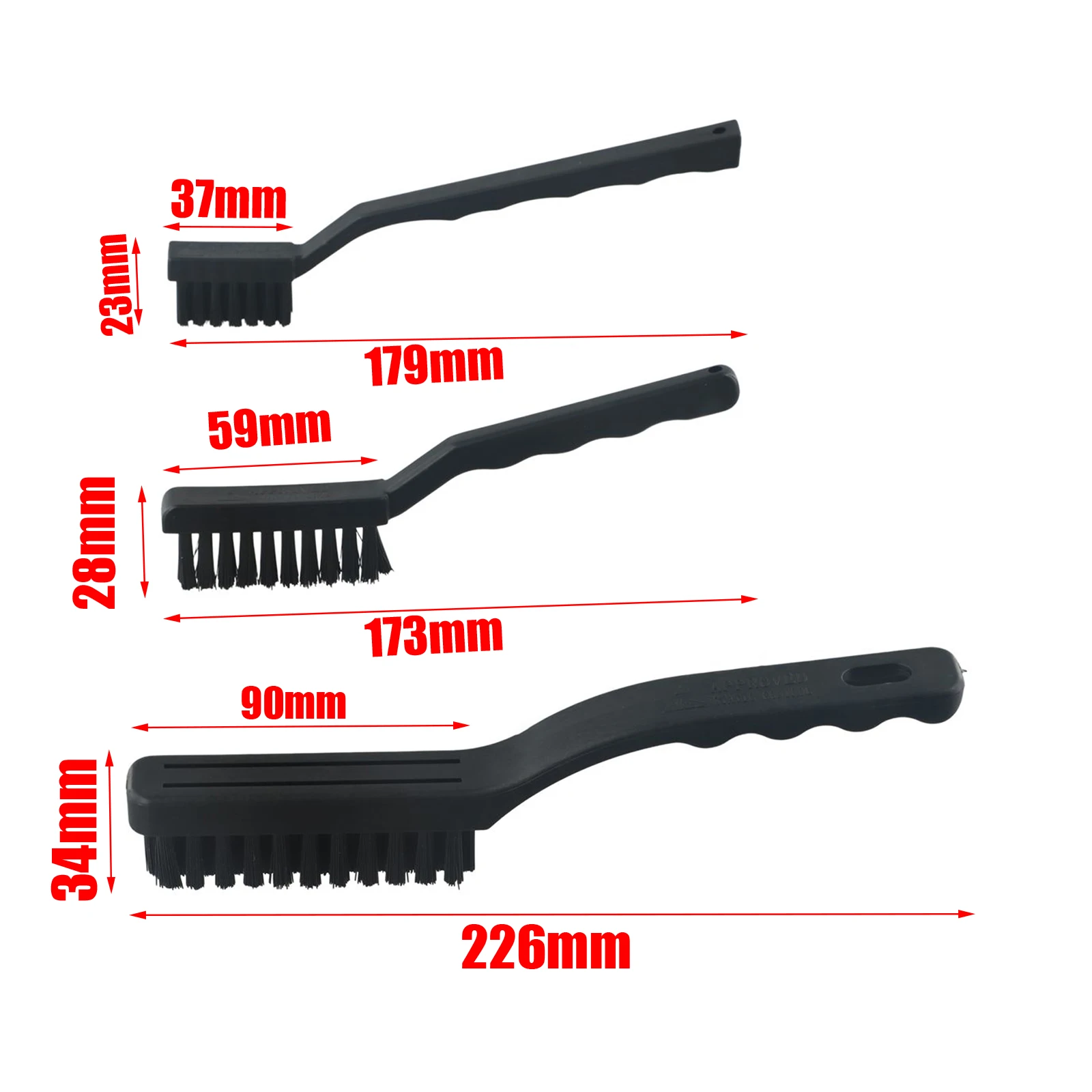 Anti-static Brush 1-pack Multi-model Electronic Brush Dust Removal Manual Tool Pen Crank Brush Circuit Board Small Brush