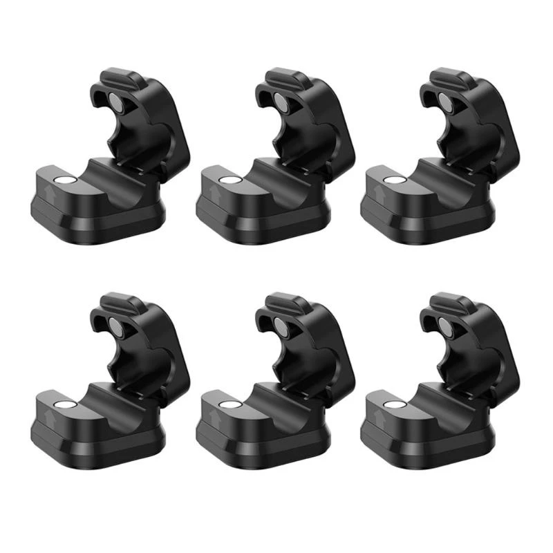 E56B Cord Organizers Clip for Desk Adhesive Cable Holder for Cords