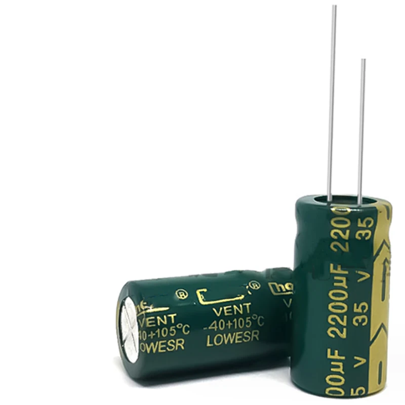 5PCS/10PCS 35V 2200UF Capacitor 35V2200UF 13X25mm 2200UF 35V 16X25mm Low ESR Aluminum Electrolytic Capacitor