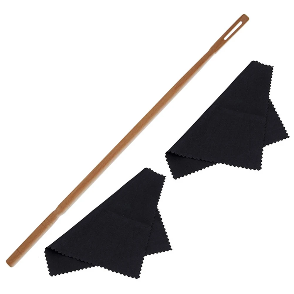 

Essential Flute Cleaning Kit Flute Care Chemical Free Cleaning Rod Flute Maintenance Cloth For Musical Instruments