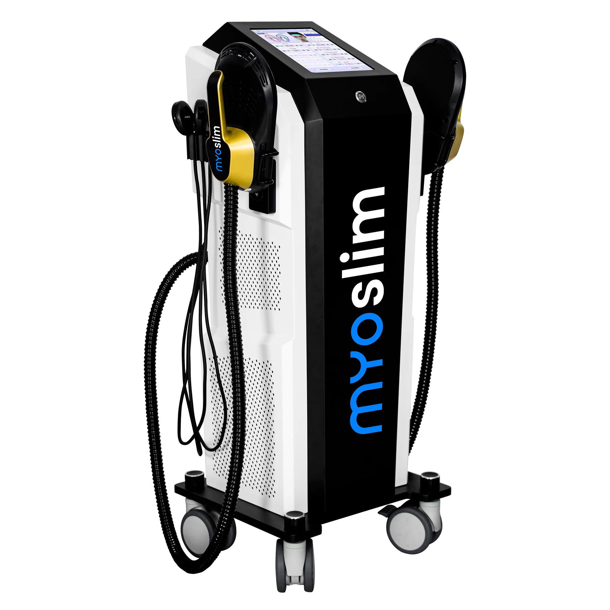 

MYOSlim Facial Lifting Electromagnetic Fat Shaping Muscle Slimming Stimulation Device 15 T 6500W