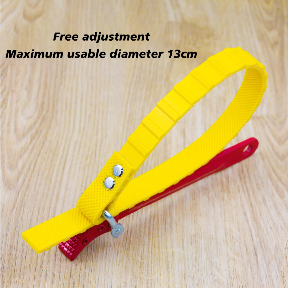 Adjustable Strap Opener Chain Oil Filter Belt Wrench Puller Spanner Cartridge Disassembly Repair Tool Motorcycle Car Accessories