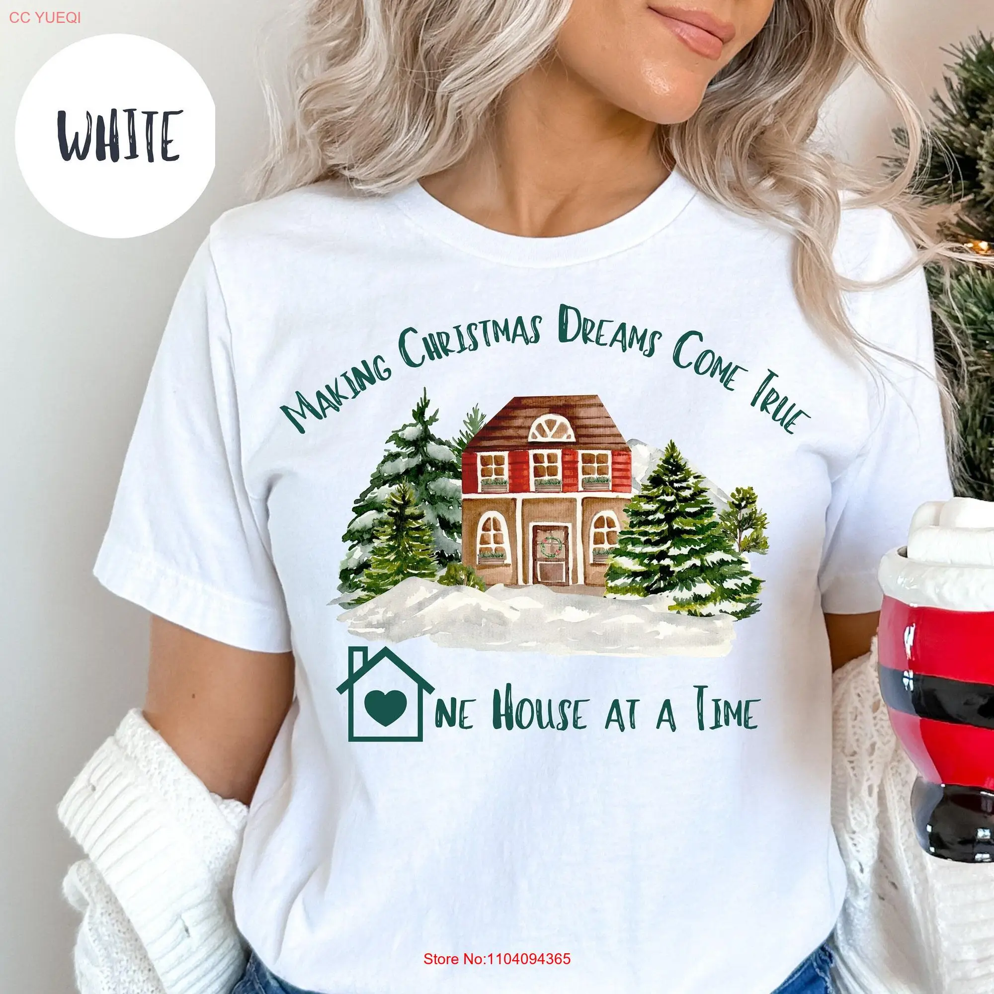 Real Estate Agent Christmas T Shirt Realtor Holiday Xmas Thank You long or short sleeves