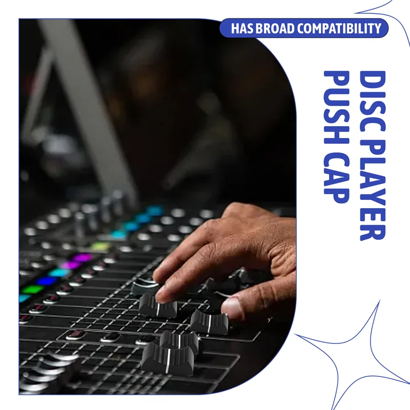 ABMF-100Pcs Fader Knob Caps Foraudio Equipment, DJ Equipment, Andmixing Consoles Slider Caps