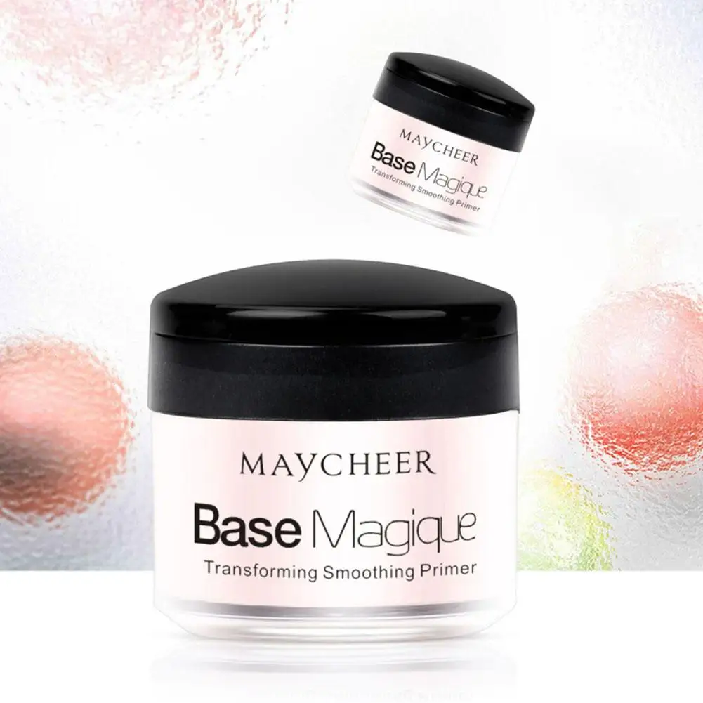 Magic Smooth Silky Face Makeup Primer Invisible Pore Wrinkle Cover Concealer Foundation Base 100% Amazing Effect MAYCHEER CREAM