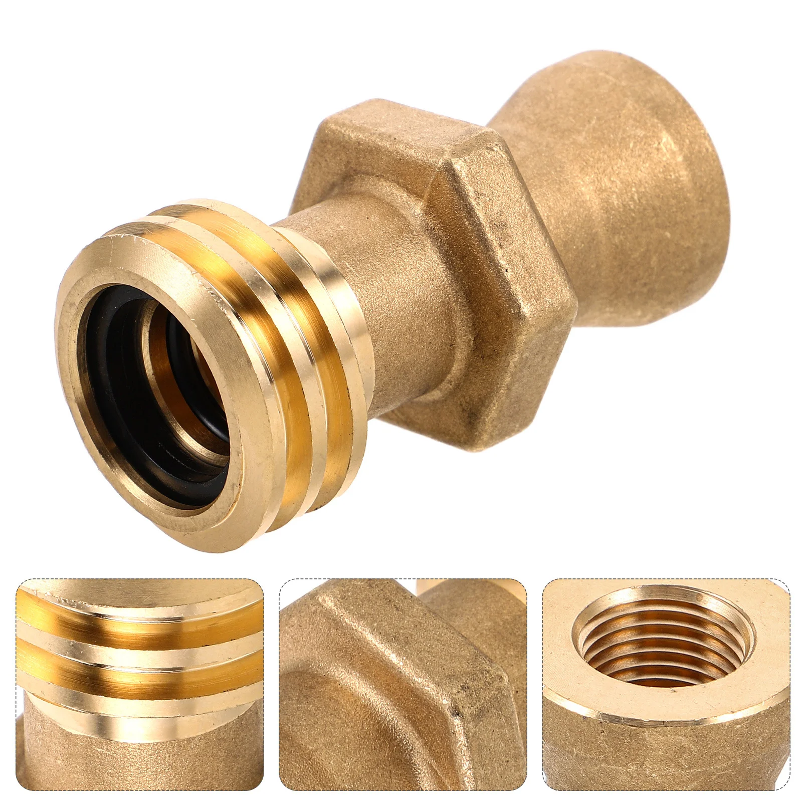 

Tank Quick Connect Adapter Threaded Valve Metal Male Connector For Forklift Propane Bottle Inflation Secure Seal Propane