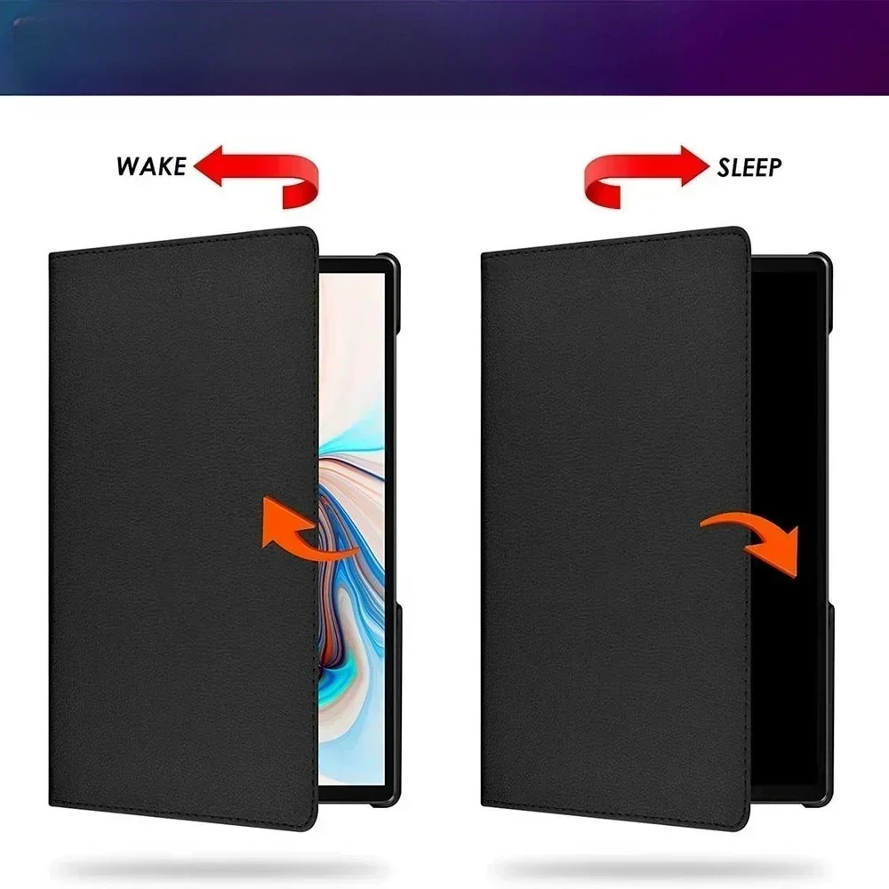 Untuk Samsung Galaxy Tab A9 Plus 11” Penutup Tablet untuk Samsung Tab A9 SM-X210/X215/X216/X218 Penutup Kulit Berputar 360 Derajat