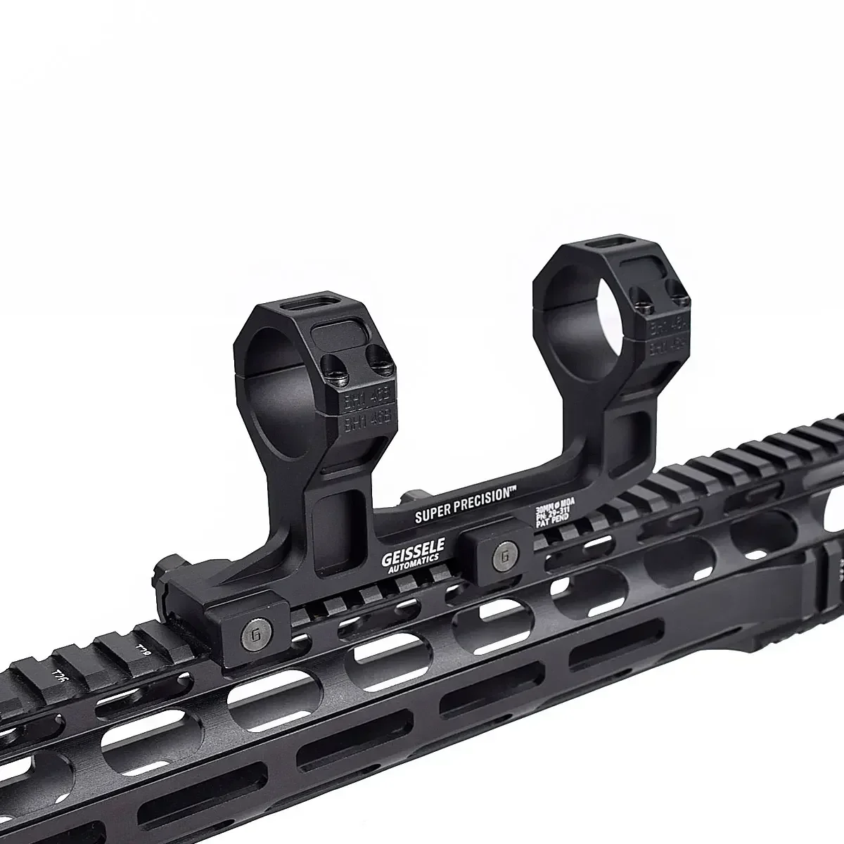 GEISSELE-Anéis Tactical Rifle Scope Mount, Visão Óptica, Riflescope, Cantilever, 20mm, 25.4mm, 30mm, Suporte AR15, Trilho Picatinny