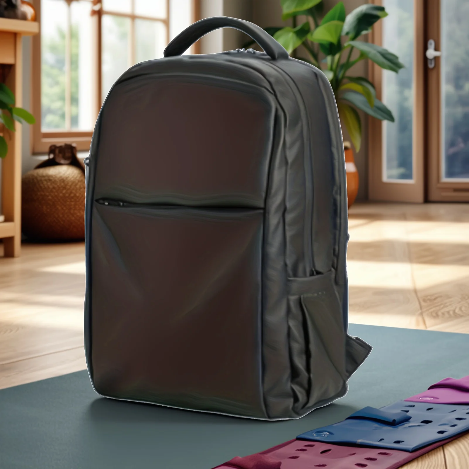 ターボ冷却機能付き軽量学生用ラップトップバックパック、スマート冷却、急速冷却のためのUSBデュアルタービンファン、耐圧コンピューターコンパートメント、耐久性のあるオックスフォード生地、タブレット用デジタルパーティション、通気性のあるショルダーストラップ、ユニセックス