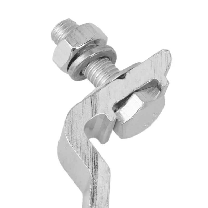 10 SZT. Zacisk do oświetlenia scenicznego 77lb, zacisk do konstrukcji typu truss, stop aluminium, łatwa instalacja, pasuje do rur o średnicy zewnętrznej od 30 do 52 mm, hak do montażu scenicznego.