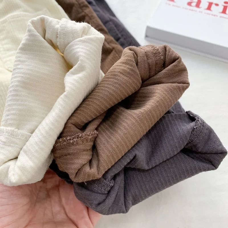 New Spring Autumn Kids Pants 2-7T Simple Style Boys and Girls Loose Corduroy Trousers Baby Clothing Children Pants Outdoor Wear view 4