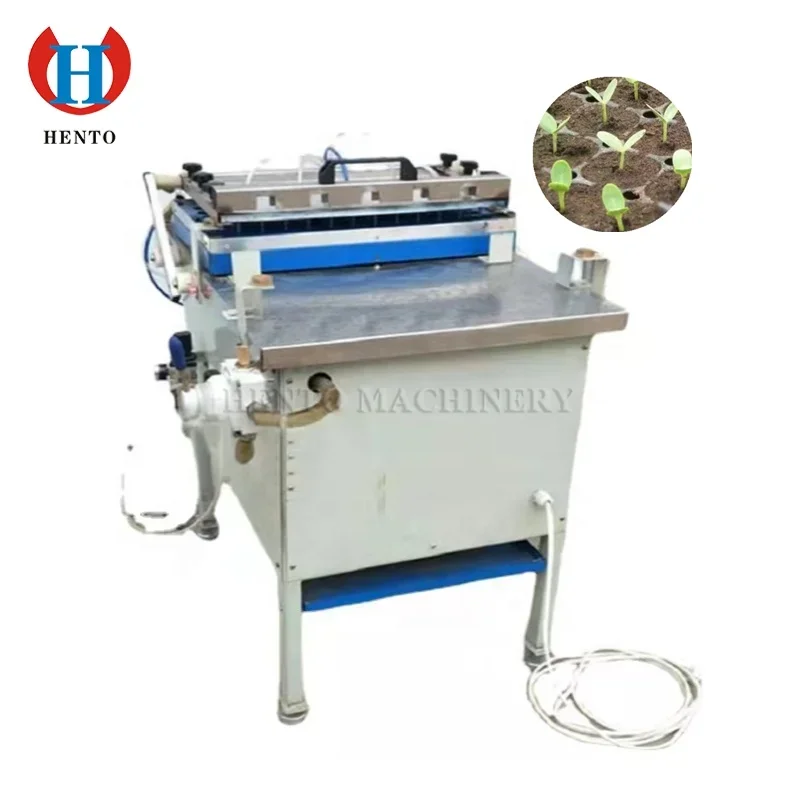 High Precision Suction Seeder With Tray Potato Sesame Flower / Automatic Seedling Nursery Machine