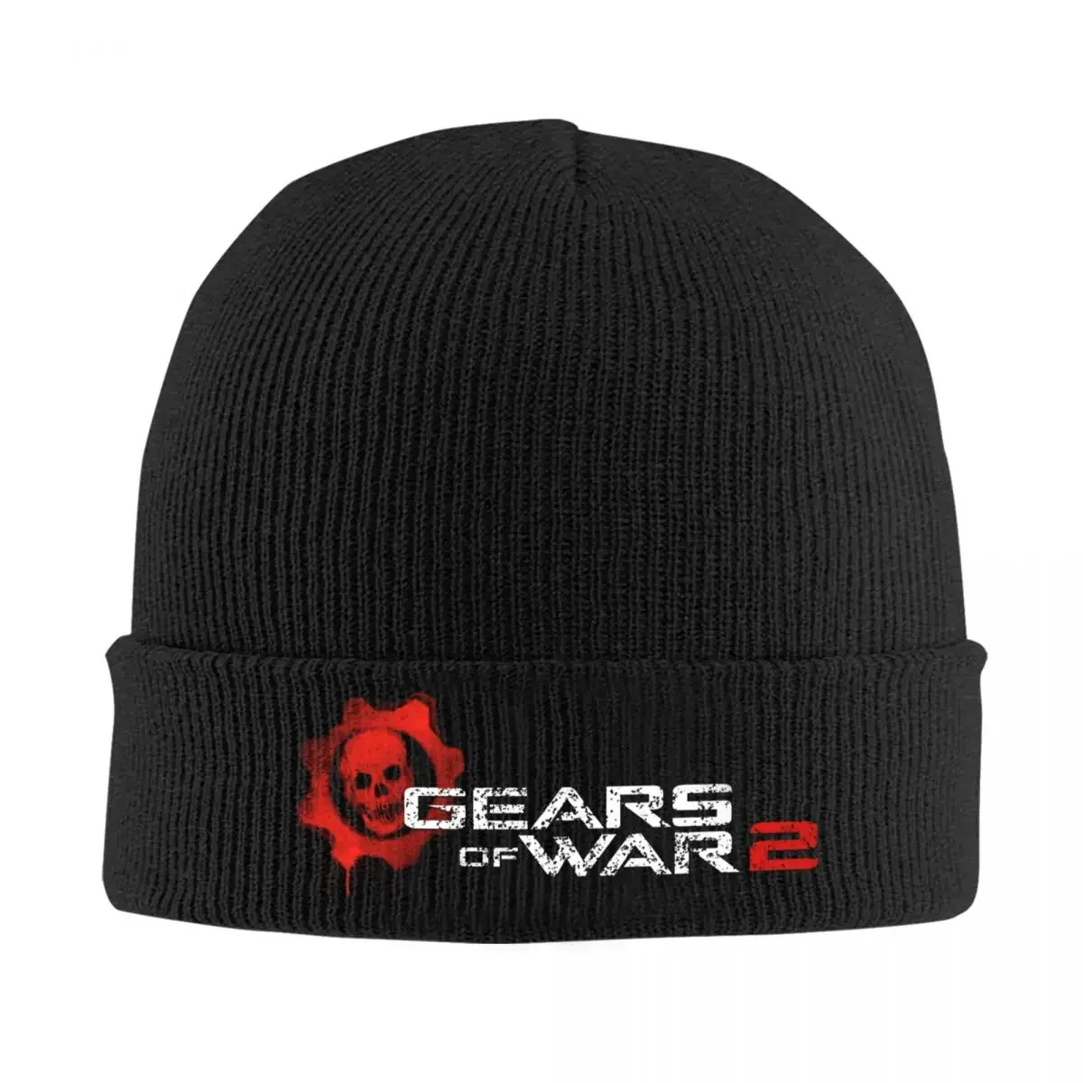 Gear Wars Knit Hat Beanies Winter Hat Warm Street Video Game Lover Cap for Men Women