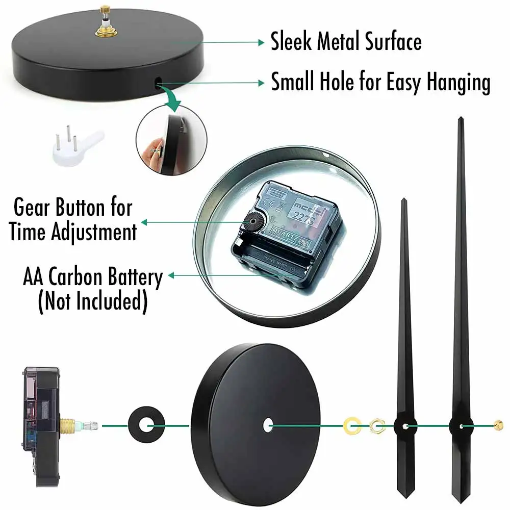 Thumbnail 3 - #90 Best Large Decorative Wall Clocks to Buy In 2026