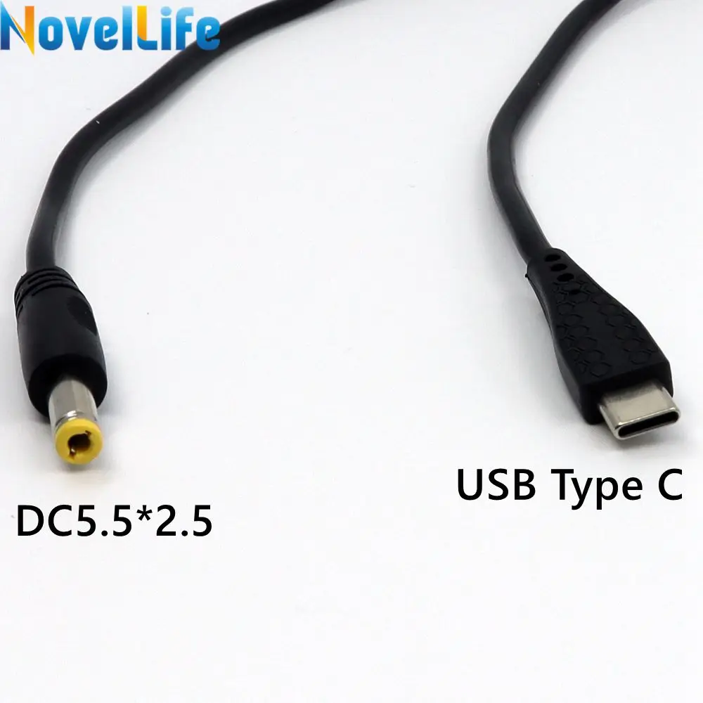 USB Type C to DC 20V 3A PD Emulator Trigger Power Cord Charging Cable Converter Wire 1.5m for TS100 PINE64 SH72 Soldering Iron