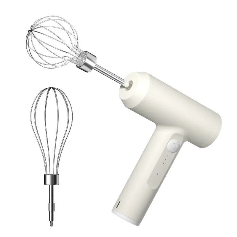 1 Stück drahtloser elektrischer Essens mixer tragbar 3-geschwindig-Eierschläger Backteig-Kuchen-Creme-Mixer Küchen werkzeuge 3