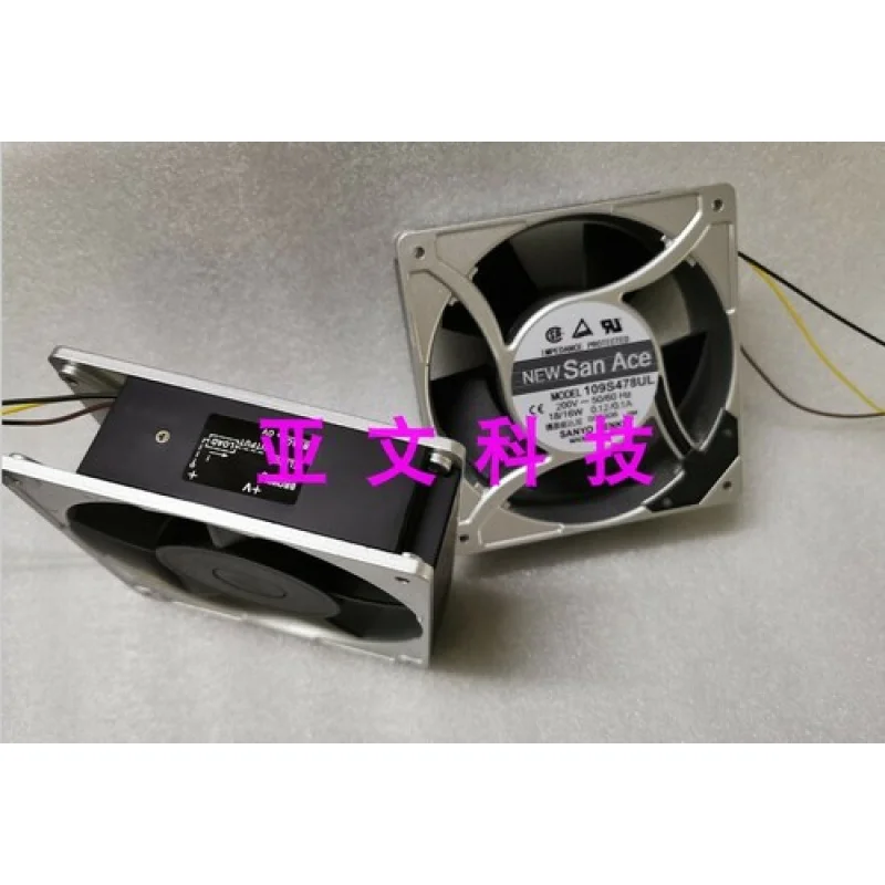 C     1pcs for  Sanyo 109S478UL 12038 200V fan with sensor
