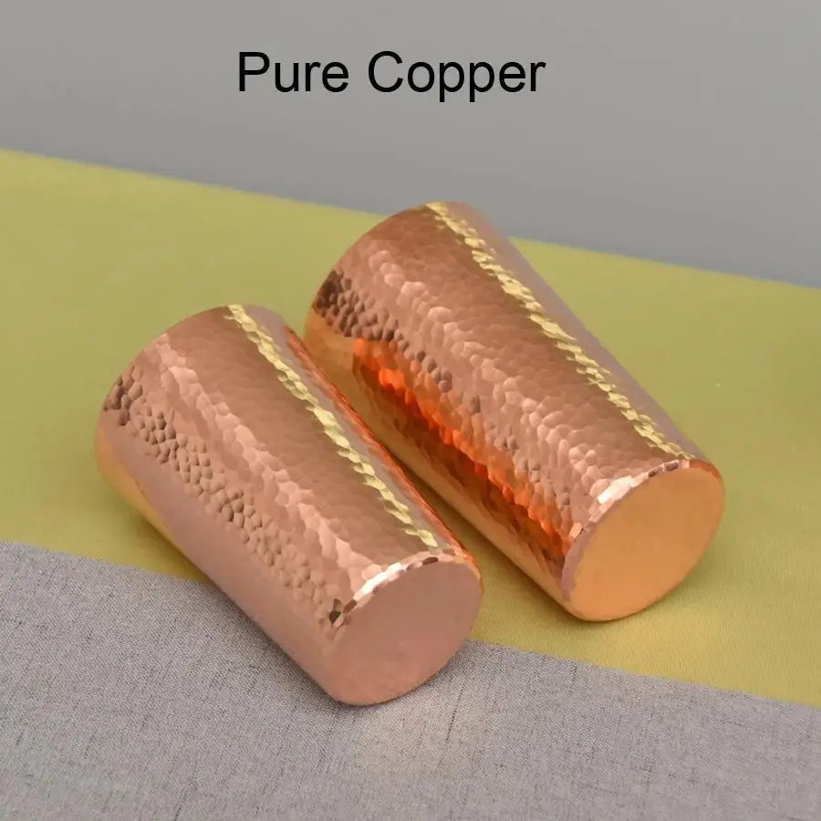 

Family RecommendedPure Copper Cup for Coffee Powder Mugs Handcrafted Hammered Drinkware Tea Cup and Beer Cup Mugs
