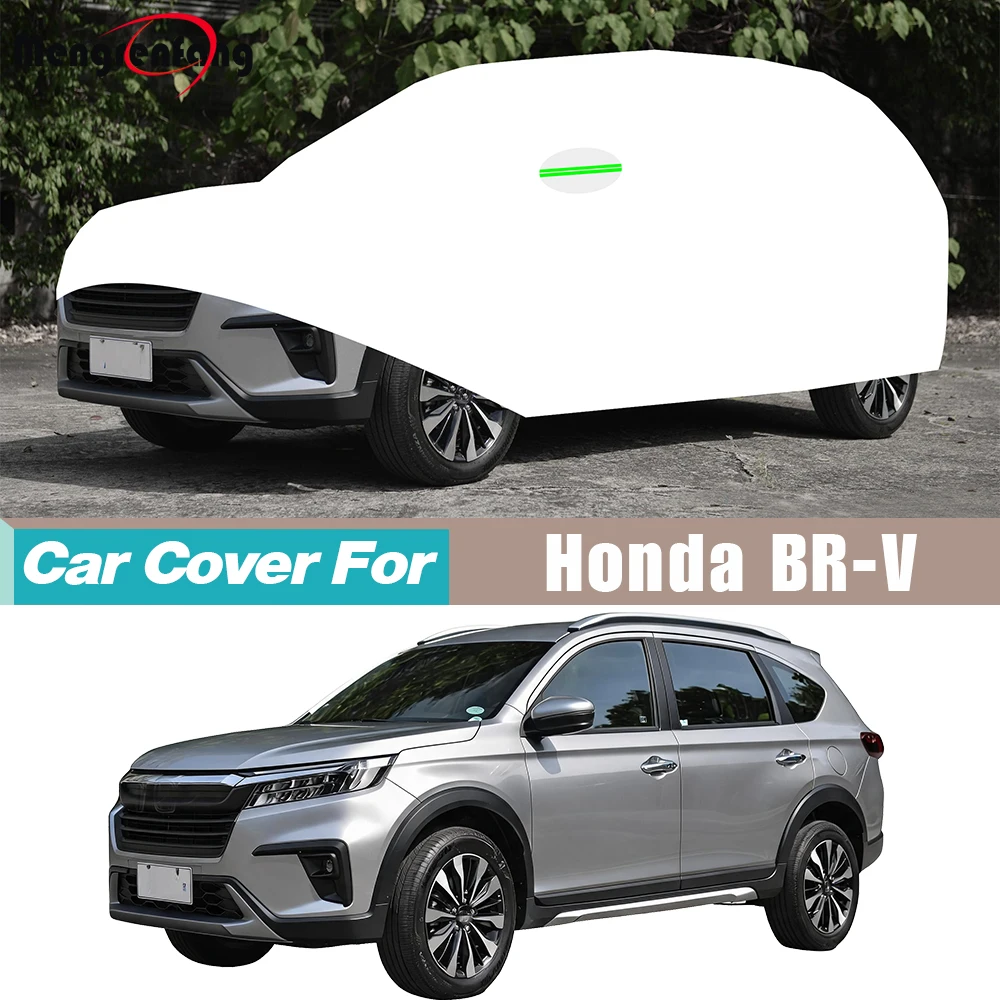 Car Cover For Honda BR-V BRV 2016-2027 SUV Outdoor Sun Rain Snow Wind Resistant Cover Dustproof
