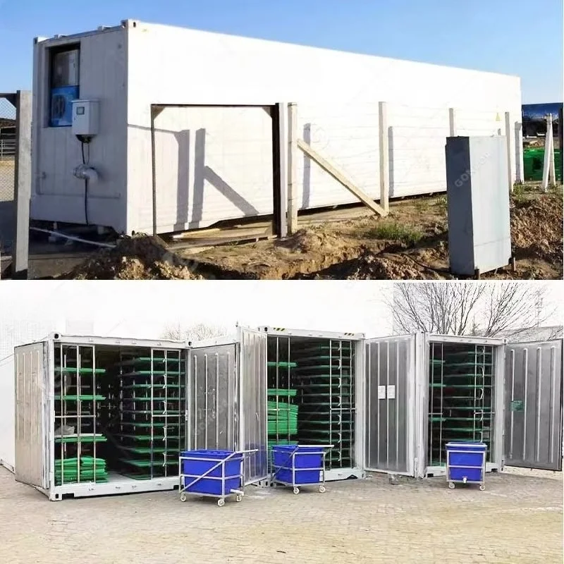 カスタマイズされた20フィート40フィートコンテナ水耕栽培シ - Hydroponic Farming Agriculture のレビューと価格