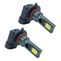 2Pcs H10 9005/HB3 9006/HB4 LED Fog Light For Car Headlight Fog Lamp DRL High Power 3030 SMD 12V White Yellow Blue