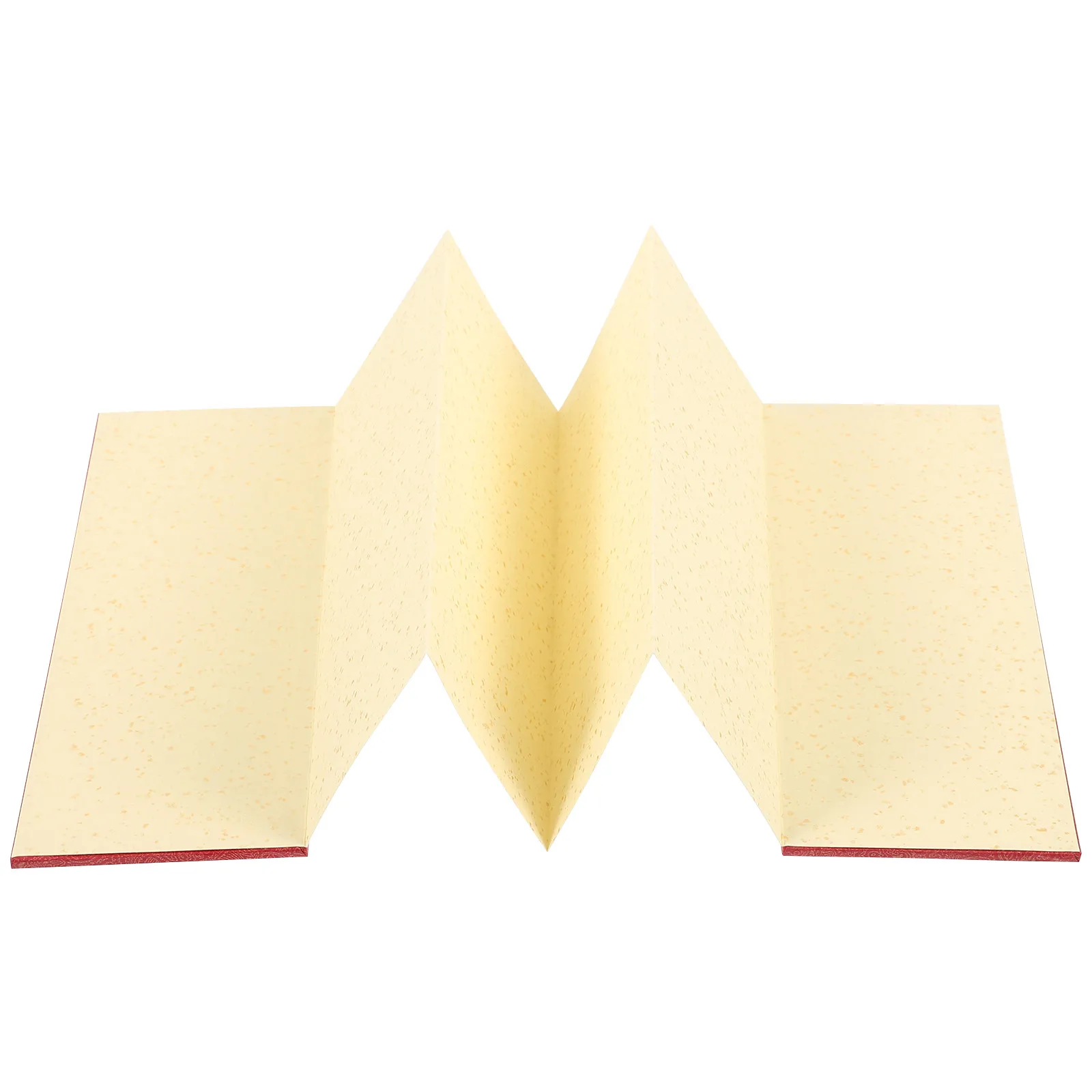 Blank Xuan Paper Fold Book – Thickened Sturdy Calligraphy & Painting Writing Paper, Portable Art Supply