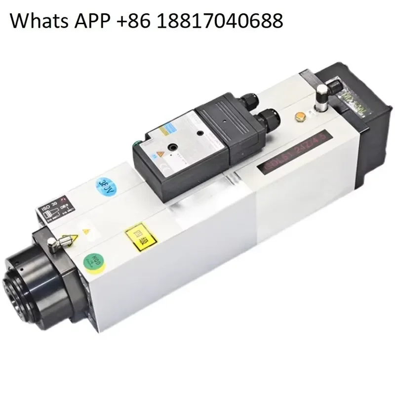 1PC for HQD Automatic Tool Changer GDL51-24Z/4.5 Square Air-Cooled Electric Spindle 4.5kw Motor ISO30
