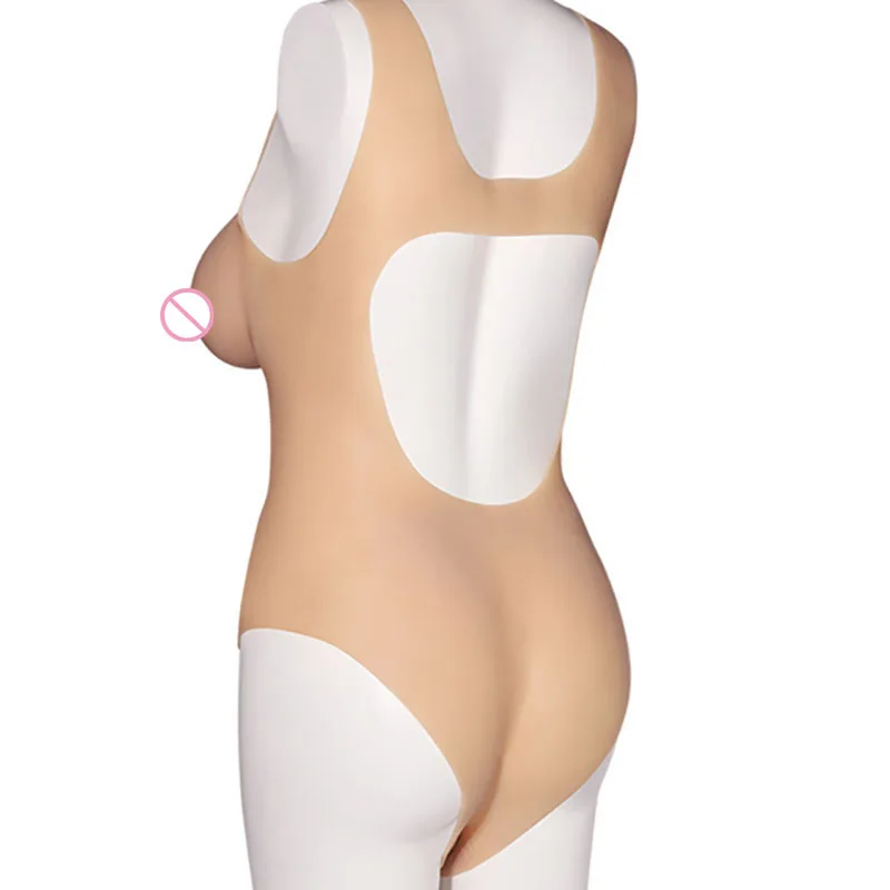 Wear Drag Breast Prosthesis Bra One-piece Cotton Clothes False Breasts False Cosplays Underwear False Vagina For Gay Adults