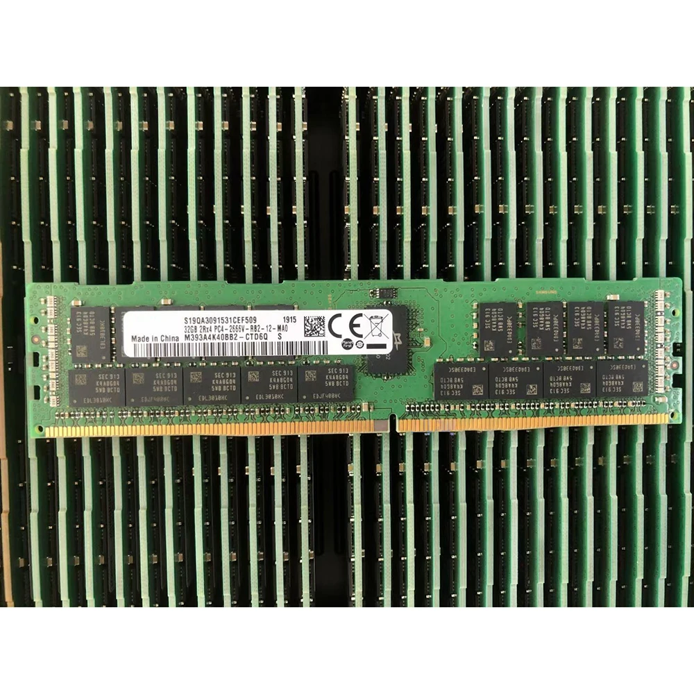 

M393A4K40BB2 32GB 32G 2RX4 DDR4 2666 RAM For Samsung Server Memory High Quality Fast Ship